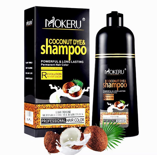 Shampooing, colorant noir 🥥🌴