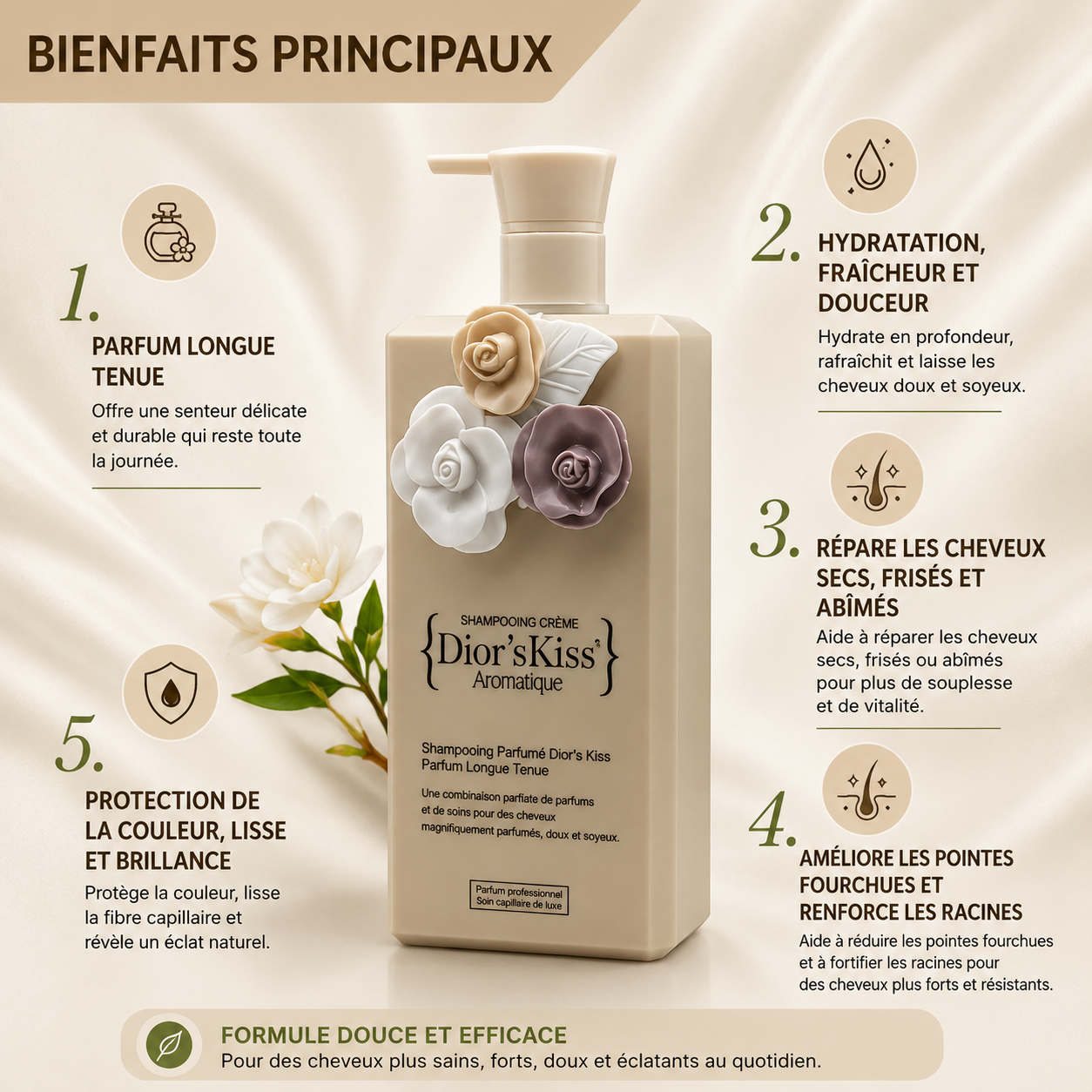 Shampooing & Après-Shampooing Haute Nutrition💎