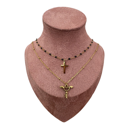 Collier croix