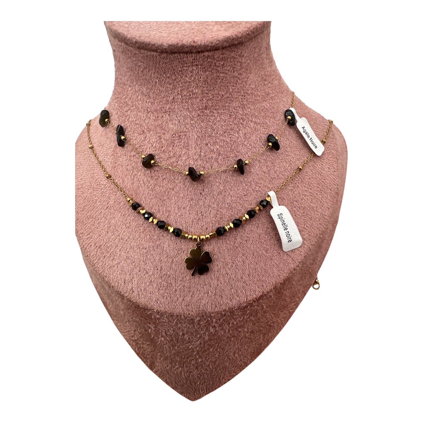 Collier pierre naturel