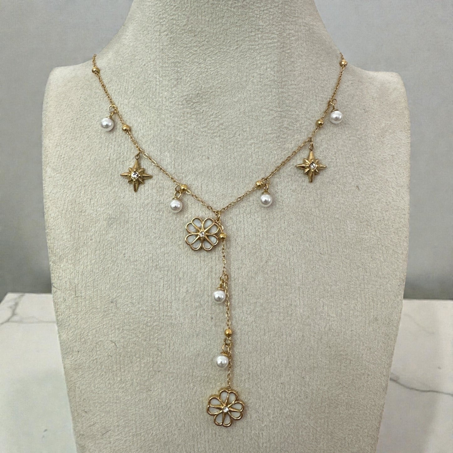 Collier Y floras